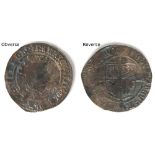 Property of a gentleman - a Henry VIII silver groat hammered coin, saltires in reverse fork ends (