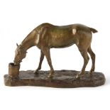 Property of a gentleman - a collection of figure & animal sculptures, mostly bronze - a patinated