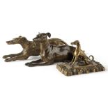 Property of a gentleman - a collection of figure & animal sculptures, mostly bronze - a 19th century