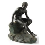 Property of a gentleman - a collection of figure & animal sculptures, mostly bronze - a 19th century