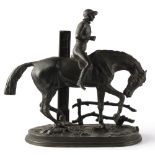 Property of a gentleman - a collection of figure & animal sculptures, mostly bronze - a late