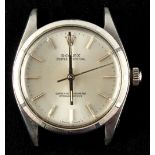 Property of a lady - a gentleman's Rolex Oyster Perpetual stainless steel cased wristwatch, the
