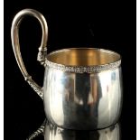 Property of a deceased estate - an early 20th century Russian silver tea glass holder, Moscow second