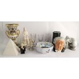 Property of a deceased estate - a quantity of assorted ceramics & glass including a Royal Doulton