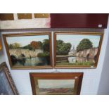 D. Newsome, "Bakewell Bridge, The River Wye", Derbyshire, signed and dated 78 lower left, titled