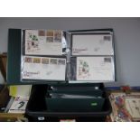 Approximately 540 GB Pictorial First Day Covers, 1987-2005, neatly stored in six large cover albums,