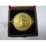 A Beilby Porteus Medal of Christ's College Cambridge 1808, named to edge "Philip Lewin Newman",