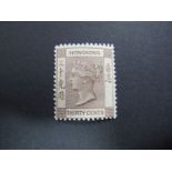 Hong Kong 1901 Victoria 30 Cents Brown S. G. 61, watermark crown CA lightly mounted mint. Cat £60.