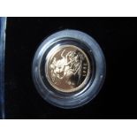 A 1982 Proof Half Sovereign.