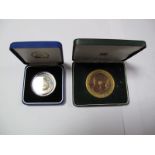 A Prince of Wales Investiture Medal (1969) in Royal Mint fitted case of issue. An Edward VIII