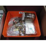 A Quantity of Foreign Coins, sometimes current or exchangeable. Other items.