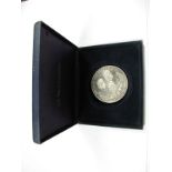 An Impressive Fully Hallmarked Silver Medal to Commemorate the 70th Anniversary of the "Year of