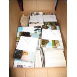 A Good but Duplicated Quantity of Modern Topographical Postcards, carefully bundled by type by the