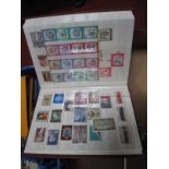 Austria Stamps, in a stockbook, 1970's-1989, mostly unmounted mint. Face value 1700 AS + with some