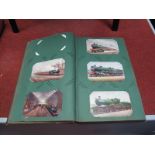 Approximately 73 Railway Interest Postcards, regularly very early XX Century and offered in a