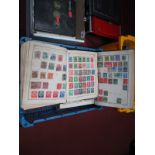 Three All World Stamp Albums, containing an accumulation of material, late XIX to mid XX Century,