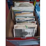 An Assortment of Postcards, drawn from various eras. An accumulation of other paper ephemera,