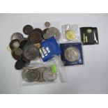 An Interesting Array of Coins, GB and foreign, including higher grade pre-1900. Russian silver, good