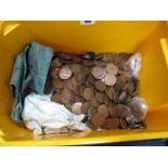 In Excess of Nineteen Kilos of GB Coins. Regularly pre-decimal pennies and halfpennies.