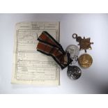 A WWI Medal Trio of War Medal, Victory Medal and 1914-15 Star to 99554 Gnl. Albert Carr, RHA,