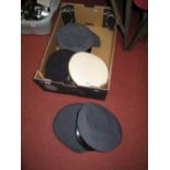 A Quantity of XX Century British Military, and associated caps and Forage caps, including naval