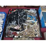 A Large Mixed Lot of Assorted Costume Jewellery :- One Box