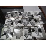 Millwall, a collection of sixteen press photos from the early 1960's, approximately postcard