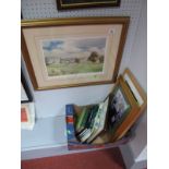 Denis Pannitt Signed Limited Edition Colour Print "Lindrick", other print and books relating to