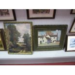 Watercolour Signed "Wiominson 1927" of the Wheatsheaf Inn, Sheffield, together with a print.