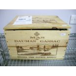 WINE - Mas de Daumas Gassac Languedoc Vin de Pays de l'Hérault 2005, 6 bottle original wooden case.