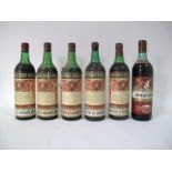 WINE - Negru De Pukkar Moldavia, 1975 (3 bottles), 1978 (2 bottles), Together with Another. (6)