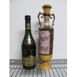 SPIRITS - Napoleon VSOP Le Cuvier Finest French Brandy, 70cl; Amforeas Brandy Lancones Compan.  (2)