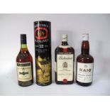 SPIRITS - Glenlivet 12 year Scotch Whisky, 75cl; Ballantine's Scotch Whisky, 94.5ctl; Haig Scotch
