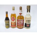 SPIRITS - Khoosh Bitters, Lemon Hart Superior Rum; Cuarenta Y Tres Licor 43; Sambuca Liquore Bunton,