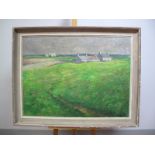 •HARRY FRANK CONSTANTINE (1919-2014)Anglesey Landscape No.2, oil on canvas, signed lower right,