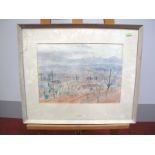 •D. FREEMAN SMITH (XX Century)Valley of St. Cyr, watercolour, signed and dated (19)58 lower right