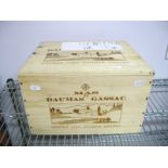 WINE - Mas de Daumas Gassac Languedoc Vin de Pays de l'Hérault 2006, 6 bottle original wooden case.