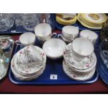 A Part Paragon Tea Service, comprising cups, saucers, sugar bowl, etc, together with a collection of