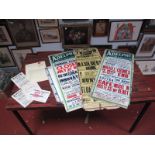 Film Posters from the Adelphi, Vicarage Road, Attercliffe, Sheffield, Monday January 13th 1940 (