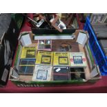 Approximately Ten Sets of Boxed Magic Lantern Slides, including Mickey Mouse, Generals, British