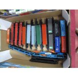 Sixteen "OO" Gauge Freight Wagons by Lima and Others. Some kit/ scratch built containers, motorail