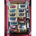 Thirty Boxed Matchbox Models of Yesteryear, mainly straw boxed, all commercials, including Harrods