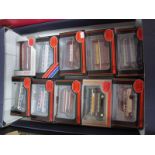 Ten Boxed EFE by Gilbow 1:76th Scale Diecast Buses. All but one double deckers, including Leyland