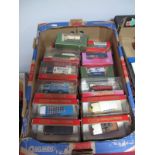 Approximately Twenty Matchbox Models of Yesteryear, mainly in red perspex boxes. Nearly all steam