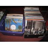 A Quantity of M.O.R., easy listening and pop related LP's, box cards, etc:- Two Boxes
