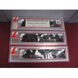 Three Boxed Lima "OO" Gauge Steam Locomotives with Tenders, all B. R. lined black. No. 204814A5-2-