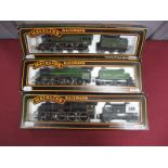 Three Mainline "OO" Scale Steam Outline Locomotives, No.37-056 4-6-0 rebuilt Scots Class "Scots