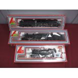 Three Boxed "OO" Gauge Steam Locomotives, by Lima, two No.205120 MWG 2-6-0 with tenders in BR