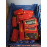 Twelve Boxed Hornby Tri-ang "OO" Gauge Goods Wagons. Including tanker, milk wagons, mineral