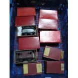 Eleven Boxed Trix "OO" Gauge Goods Wagons, including tarpaulin wagons, cattle wagon, coal and